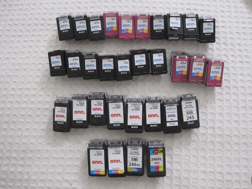 Lot empty ink cartridges - empty,